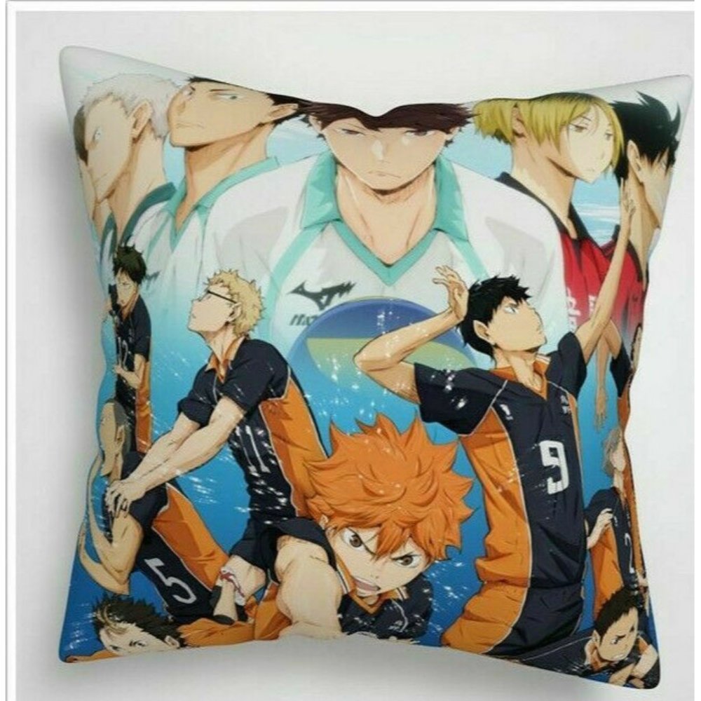 Haikyu!! Pillowcase Pillow Cushion Case Cover 18x18 Inches